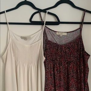 LOFT tank tops! Size L